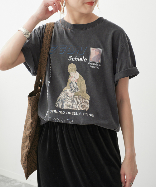Spick & Span(スピックアンドスパン)の「ART GRAPHIC Tシャツ(Tシャツ/カットソー・レディース・F/E/D/C/B/A・FREE)」の6枚目の写真