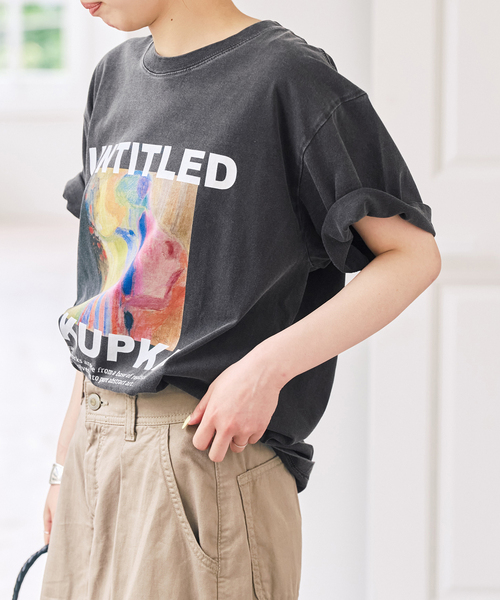 Spick & Span(スピックアンドスパン)の「ART GRAPHIC Tシャツ(Tシャツ/カットソー・レディース・F/E/D/C/B/A・FREE)」の22枚目の写真
