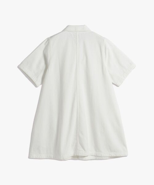 tommy jeans（トミー ジーンズ）の「ツイルAラインシャツワンピース（シャツワンピース・レディース・ホワイト・SMALL/MEDIUM/X-SMALL）」の7枚目の写真