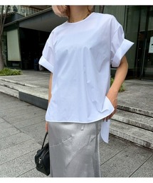 ショートスリーブシャツトップ / Short Sleeve Shirt Top