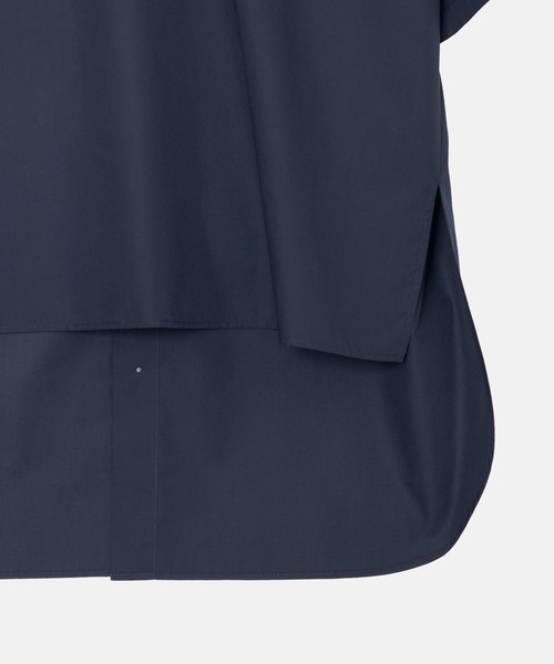 LE CIEL BLEU(ルシェルブルー)の「ショートスリーブシャツトップ / Short Sleeve Shirt Top(シャツ/ブラウス・レディース・ネイビー/ブラック/オフホワイト・36)」の15枚目の写真