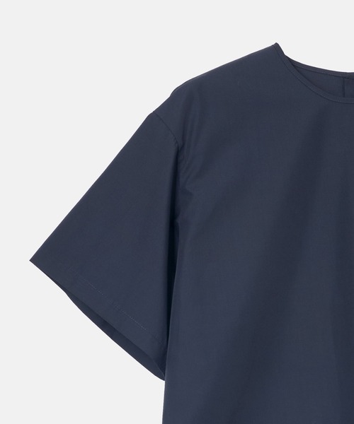 LE CIEL BLEU(ルシェルブルー)の「ショートスリーブシャツトップ / Short Sleeve Shirt Top(シャツ/ブラウス・レディース・ネイビー/ブラック/オフホワイト・36)」の14枚目の写真
