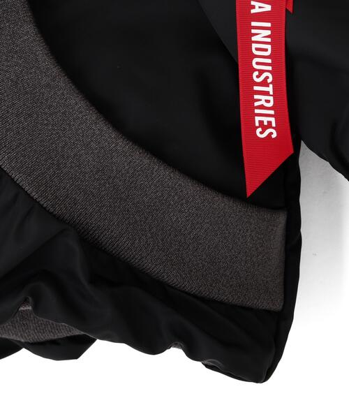Alpha Industries(アルファインダストリーズ)の「Alpha Industries/アルファインダストリーズ/WOMENS MA-1 OVERSIZED FIT FLIGHT JACKET/ウィメンズMA-1 オーバーサイズフィット フライトジャケット(MA-1・レディース・ブラック・S/M)」の7枚目の写真
