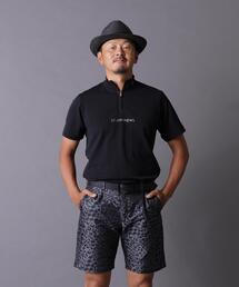 St ANDREWS（セントアンドリュース）の「【St ANDREWS】千鳥レオパードジャガードショートパンツ (MENS)（その他パンツ）」