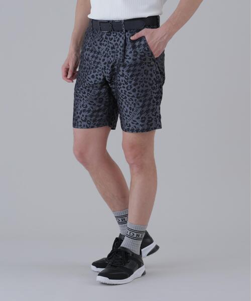 St ANDREWS（セントアンドリュース）の「【St ANDREWS】千鳥レオパードジャガードショートパンツ (MENS)（その他パンツ・メンズ・ブラック/ホワイト・L/M）」の10枚目の写真