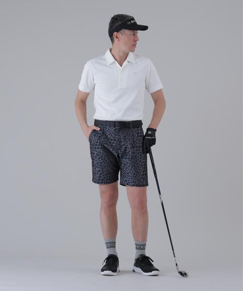 St ANDREWS（セントアンドリュース）の「【St ANDREWS】千鳥レオパードジャガードショートパンツ (MENS)（その他パンツ・メンズ・ブラック/ホワイト・L/M）」の12枚目の写真