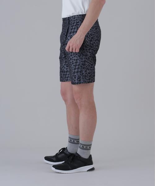 St ANDREWS（セントアンドリュース）の「【St ANDREWS】千鳥レオパードジャガードショートパンツ (MENS)（その他パンツ・メンズ・ブラック/ホワイト・L/M）」の14枚目の写真
