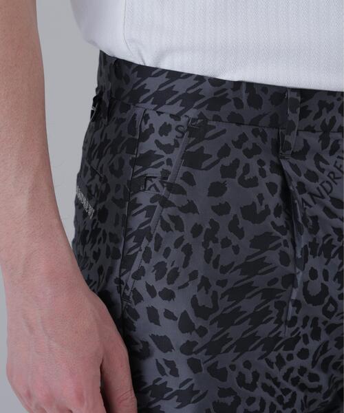 St ANDREWS（セントアンドリュース）の「【St ANDREWS】千鳥レオパードジャガードショートパンツ (MENS)（その他パンツ・メンズ・ブラック/ホワイト・L/M）」の18枚目の写真