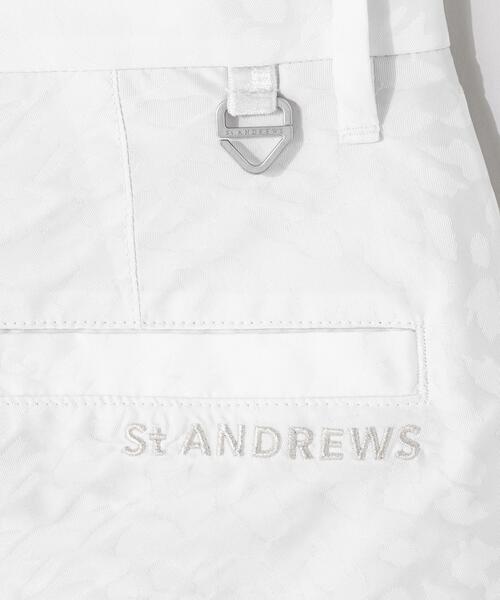 St ANDREWS（セントアンドリュース）の「【St ANDREWS】千鳥レオパードジャガードショートパンツ (MENS)（その他パンツ・メンズ・ブラック/ホワイト・L/M）」の7枚目の写真