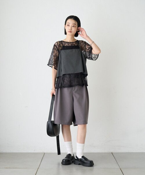 CIAOPANIC TYPY（チャオパニックティピー）の「:【ZOZO限定】厚底ローファーサボ（その他シューズ・レディース・キャメル/ブラック・SMALL/MEDIUM/LARGE）」の6枚目の写真