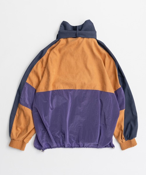 MAISON SPECIAL(メゾンスペシャル)の「Multicolor Bow-Tie Anorak/マルチカラーボウタイアノラック(ブルゾン・レディース・キャメル/グリーン・FREE)」の21枚目の写真