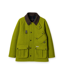 WOOL CASENTINO MID HUNTING JACKET (GREEN)