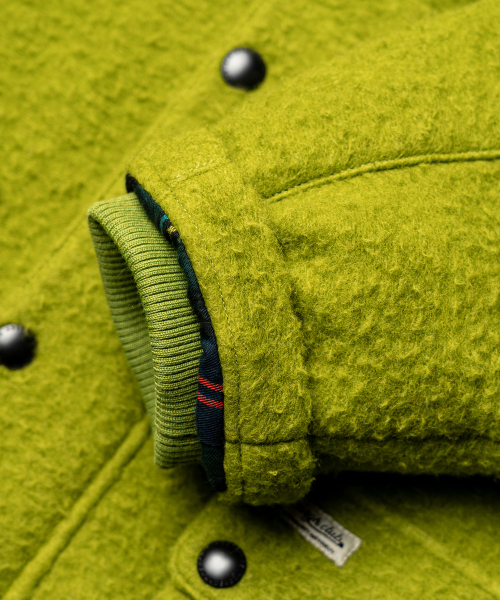 EDINBURGH CLUB(エディンバラクラブ)の「WOOL CASENTINO MID HUNTING JACKET (GREEN)(ミリタリージャケット・メンズ・グリーン・MEDIUM/LARGE/X-LARGE)」の7枚目の写真