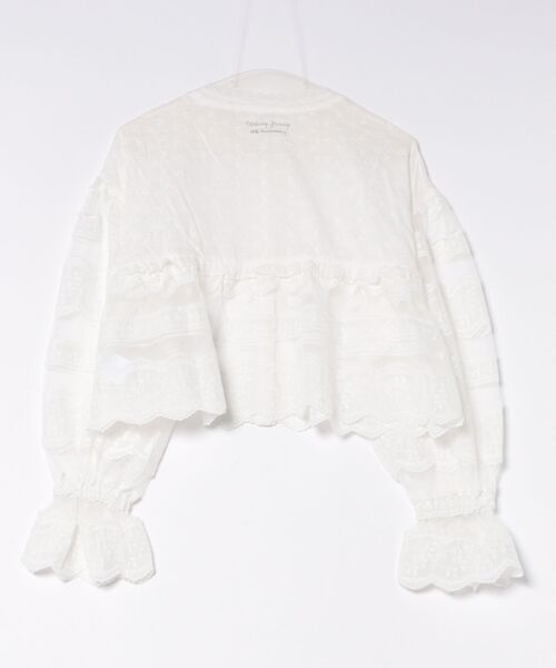 merry jenny(メリージェニー)の「14th sheer lace blouse(シャツ/ブラウス・レディース・オフホワイト・FREE)」の2枚目の写真