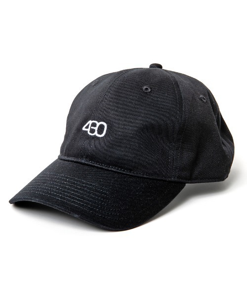 430(フォーサーティ)の「mko13791-NUMBER ICON FOL 6P CAP ローキャップ(26-029)(キャップ・メンズ・ブラック・FREE)」の1枚目の写真