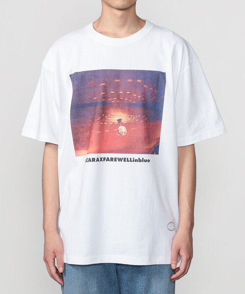TANGTANG(タンタン)の「TANGTANG | 半袖Tシャツ GASATANG ACARAXFAREWELLinblue MEN(Tシャツ/カットソー・メンズ・ホワイト・L/XL/M)」の10枚目の写真