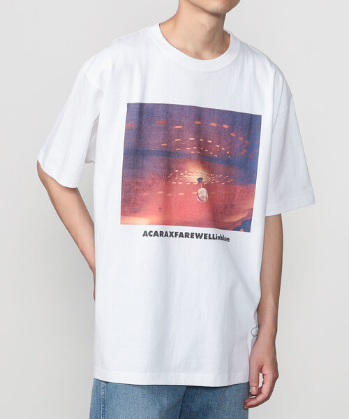 TANGTANG(タンタン)の「TANGTANG | 半袖Tシャツ GASATANG ACARAXFAREWELLinblue MEN(Tシャツ/カットソー・メンズ・ホワイト・L/XL/M)」の13枚目の写真