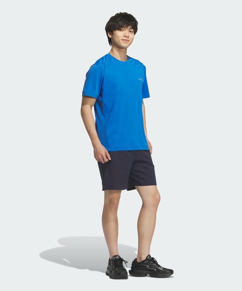adidas(アディダス)の「アディダスアダプテーション レギュラーフィット 半袖Tシャツ / アディダス adidas(Tシャツ/カットソー・メンズ・ブルー・XX-LARGE/3XL/X-LARGE/X-SMALL/SMALL/LARGE/MEDIUM)」の4枚目の写真