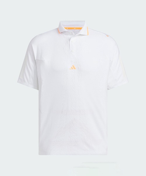 adidas（アディダス）の「アルティメット365 ツアー クライマクール ジャカード 半袖 ポロシャツ【adidas Golf/アディダスゴルフ】（ポロシャツ・メンズ・ホワイト・XX-LARGE/3XL/LARGE/MEDIUM/SMALL/X-LARGE）」の7枚目の写真