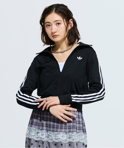 adidas（アディダス）の「ファイヤーバード クラシック トラックトップ / ジャージ / トラックジャケット / アディダスオリジナルス adidas Originals（ジャージ・レディース・ブラック・XX-LARGE/LARGE/MEDIUM/SMALL/X-LARGE/X-SMALL）」の3枚目の写真