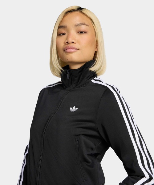 adidas（アディダス）の「ファイヤーバード クラシック トラックトップ / ジャージ / トラックジャケット / アディダスオリジナルス adidas Originals（ジャージ・レディース・ブラック・XX-LARGE/LARGE/MEDIUM/SMALL/X-LARGE/X-SMALL）」の6枚目の写真