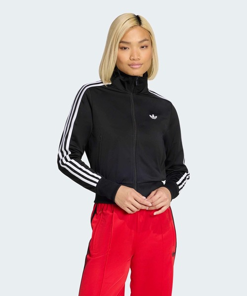 adidas（アディダス）の「ファイヤーバード クラシック トラックトップ / ジャージ / トラックジャケット / アディダスオリジナルス adidas Originals（ジャージ・レディース・ブラック・XX-LARGE/LARGE/MEDIUM/SMALL/X-LARGE/X-SMALL）」の4枚目の写真