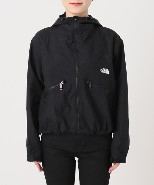 THE NORTH FACE(ザノースフェイス)の「《追加2》【THE NORTH FACE/ ザノースフェイス】Short Compact Jacket(ナイロンジャケット・レディース・チャコールグレー/ブラック/ベージュ・LARGE)」の18枚目の写真