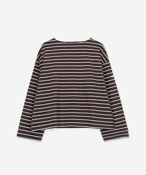 ORCIVAL(オーシバル)の「ORCIVAL | コットン ボートネック ロングスリーブ カットソー WOMEN(Tシャツ/カットソー・レディース・ブラウン系その他/グレー系その他/グレー系その他2・1)」の3枚目の写真