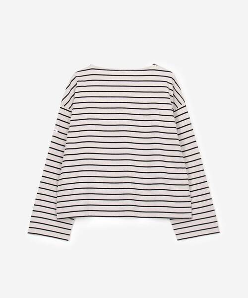 ORCIVAL(オーシバル)の「ORCIVAL | コットン ボートネック ロングスリーブ カットソー WOMEN(Tシャツ/カットソー・レディース・ブラウン系その他/グレー系その他/グレー系その他2・1)」の10枚目の写真