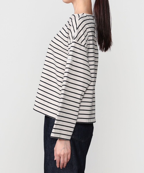 ORCIVAL(オーシバル)の「ORCIVAL | コットン ボートネック ロングスリーブ カットソー WOMEN(Tシャツ/カットソー・レディース・ブラウン系その他/グレー系その他/グレー系その他2・1)」の16枚目の写真