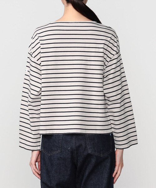 ORCIVAL(オーシバル)の「ORCIVAL | コットン ボートネック ロングスリーブ カットソー WOMEN(Tシャツ/カットソー・レディース・ブラウン系その他/グレー系その他/グレー系その他2・1)」の17枚目の写真