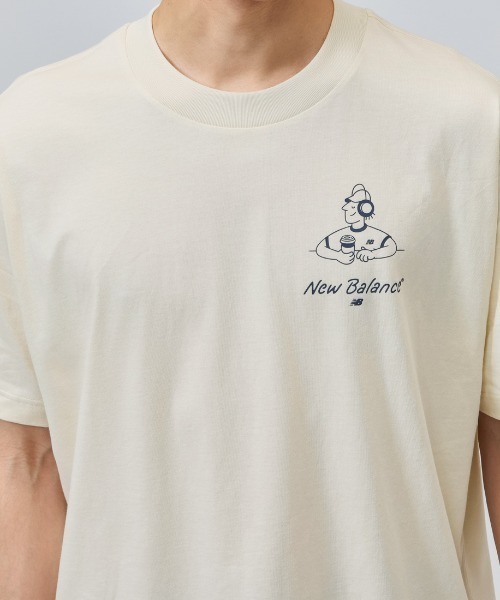 NEW BALANCE（ニューバランス）の「【別注】New Balance ニューバランス Alone Time T-Shirt 限定コラボ（Tシャツ/カットソー・メンズ・サンドグレー/ブラック・LL/L/3L/S/M）」の5枚目の写真