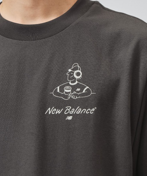 NEW BALANCE（ニューバランス）の「【別注】New Balance ニューバランス Alone Time T-Shirt 限定コラボ（Tシャツ/カットソー・メンズ・サンドグレー/ブラック・LL/L/3L/S/M）」の10枚目の写真