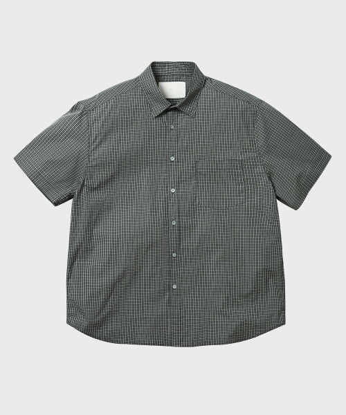 TY（ティワイ）の「オールデイタイプライター ハーフシャツ, 2COLOR（シャツ/ブラウス・メンズ・オリーブ/グリーン・MEDIUM/LARGE/X-LARGE）」の3枚目の写真