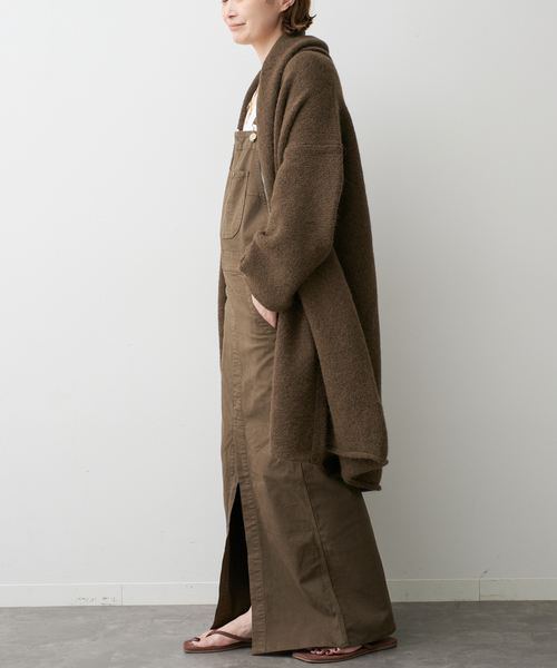 Johnbull(ジョンブル)の「【JOHNBULL/ジョンブル】OVERALL SKIRT(スカート・レディース・ブラウン・38)」の2枚目の写真