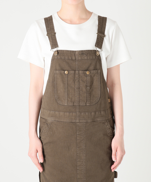 Johnbull(ジョンブル)の「【JOHNBULL/ジョンブル】OVERALL SKIRT(スカート・レディース・ブラウン・38)」の12枚目の写真