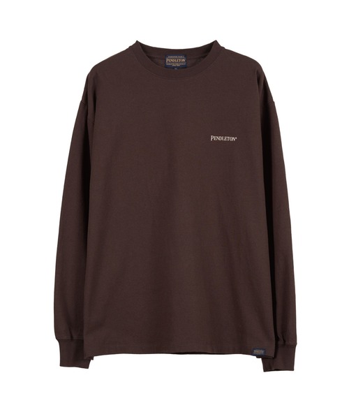 PENDLETON（ペンドルトン）の「バックプリント ロングスリーブTシャツ（Tシャツ/カットソー・メンズ・ライトグレー系/ブラック/オフホワイト/サックスブルー系/ブラウン・LARGE/MEDIUM/SMALL/X-LARGE）」の19枚目の写真