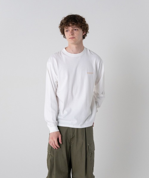 PENDLETON（ペンドルトン）の「バックプリント ロングスリーブTシャツ（Tシャツ/カットソー・メンズ・ライトグレー系/ブラック/オフホワイト/サックスブルー系/ブラウン・LARGE/MEDIUM/SMALL/X-LARGE）」の14枚目の写真