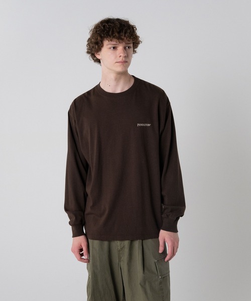 PENDLETON（ペンドルトン）の「バックプリント ロングスリーブTシャツ（Tシャツ/カットソー・メンズ・ライトグレー系/ブラック/オフホワイト/サックスブルー系/ブラウン・LARGE/MEDIUM/SMALL/X-LARGE）」の15枚目の写真