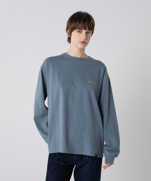 PENDLETON（ペンドルトン）の「バックプリント ロングスリーブTシャツ（Tシャツ/カットソー・メンズ・ライトグレー系/ブラック/オフホワイト/サックスブルー系/ブラウン・LARGE/MEDIUM/SMALL/X-LARGE）」の6枚目の写真