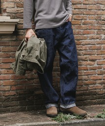 orSlow | orSlow/オアスロウ RAND DAD'S FIT DENIM PANTS One Wash グランドダッズフィット デニムパンツ ワンウォッシュ ジーンズ ジーパン ワイドデニム ワイドパンツ メンズ レディース 2026年 秋 秋服 冬 冬服(デニムパンツ)