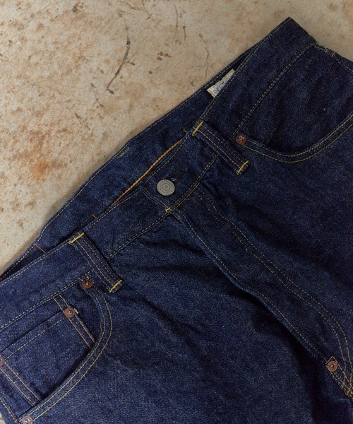 orSlow（オアスロウ）の「orSlow/オアスロウ RAND DAD'S FIT DENIM PANTS One Wash グランドダッズフィット デニムパンツ ワンウォッシュ ジーンズ ジーパン ワイドデニム ワイドパンツ メンズ レディース 2026年 秋 秋服 冬 冬服（デニムパンツ・メンズ・ワンウォッシュ・2/3/4）」の4枚目の写真