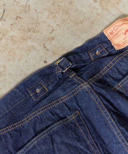 orSlow（オアスロウ）の「orSlow/オアスロウ RAND DAD'S FIT DENIM PANTS One Wash グランドダッズフィット デニムパンツ ワンウォッシュ ジーンズ ジーパン ワイドデニム ワイドパンツ メンズ レディース 2026年 秋 秋服 冬 冬服（デニムパンツ・メンズ・ワンウォッシュ・2/3/4）」の11枚目の写真