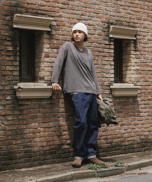 orSlow(オアスロウ)の「orSlow/オアスロウ RAND DAD'S FIT DENIM PANTS One Wash グランドダッズフィット デニムパンツ ワンウォッシュ ジーンズ ジーパン ワイドデニム ワイドパンツ メンズ レディース 2026年 秋 秋服 冬 冬服(デニムパンツ・メンズ・ワンウォッシュ・2/3/4)」の18枚目の写真