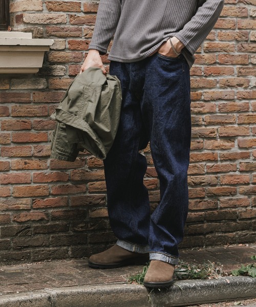 orSlow(オアスロウ)の「orSlow/オアスロウ RAND DAD'S FIT DENIM PANTS One Wash グランドダッズフィット デニムパンツ ワンウォッシュ ジーンズ ジーパン ワイドデニム ワイドパンツ メンズ レディース 2026年 秋 秋服 冬 冬服(デニムパンツ・メンズ・ワンウォッシュ・2/3/4)」の15枚目の写真