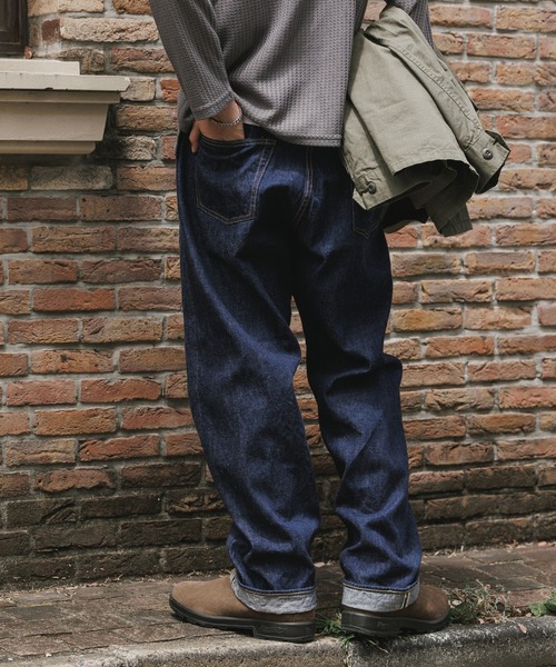 orSlow(オアスロウ)の「orSlow/オアスロウ RAND DAD'S FIT DENIM PANTS One Wash グランドダッズフィット デニムパンツ ワンウォッシュ ジーンズ ジーパン ワイドデニム ワイドパンツ メンズ レディース 2026年 秋 秋服 冬 冬服(デニムパンツ・メンズ・ワンウォッシュ・2/3/4)」の17枚目の写真