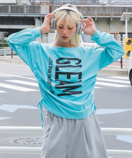 WEGO(ウィゴー)の「WEGO/【26年秋冬新作】サイドドロストオフショルグラフィックロンT(Tシャツ/カットソー・レディース・スミクロ/ホワイト/その他1・FREE)」の13枚目の写真