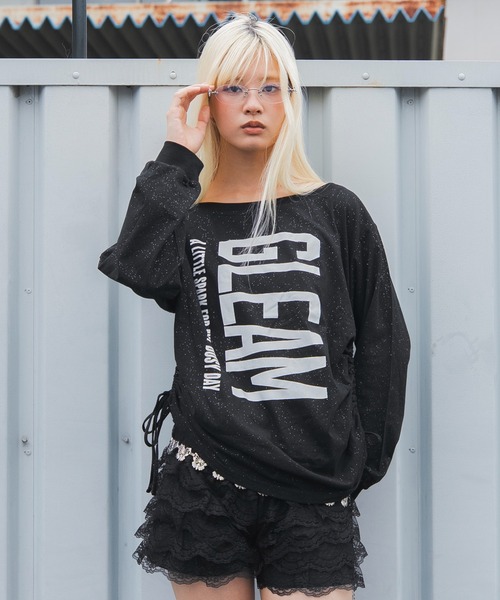 WEGO(ウィゴー)の「WEGO/【26年秋冬新作】サイドドロストオフショルグラフィックロンT(Tシャツ/カットソー・レディース・スミクロ/ホワイト/その他1・FREE)」の20枚目の写真