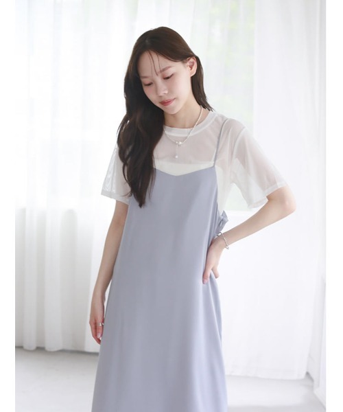 fifth（フィフス）の「クルーネック半袖シアープルオーバー（Tシャツ/カットソー・レディース・ブラック/ホワイト・M）」の13枚目の写真