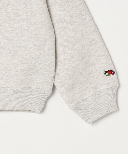 SHIPS any(シップス エニィ)の「FRUIT OF THE LOOM:〈洗濯機可能〉レトロ ロゴプリント スウェット<KIDS>(Tシャツ/カットソー・キッズ・レッド/ライトグレー・140/150/130)」の5枚目の写真
